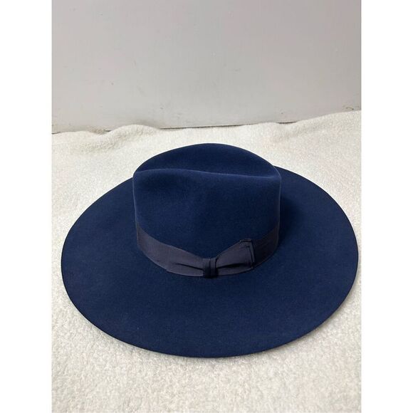 KEMO SABE St Clair beaver cowboy hat denim color size 7 - Picture 2 of 7